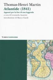 Atlantide (1841). Appunti per la fine di una leggenda