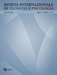 Rivista internazionale di filosofia e psicologia (2019). Vol. 3