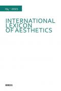 International lexicon of aesthetics (2021). Vol. 4
