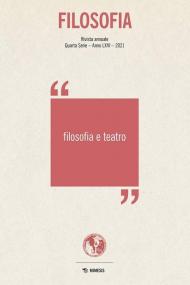 Filosofia. Filosofia e teatro (2021)