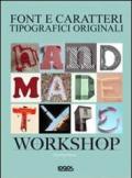 Handmade type workshop. Font e caratteri