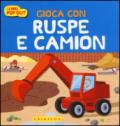 Gioca con ruspe e camion