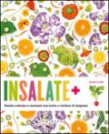 Insalate + ricette colorate e nutrienti con frutta e verdura di stagione