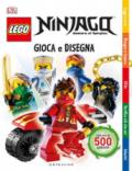 Gioca e disegna. Lego Ninjago. Masters of Spinjitsu. Con adesivi. Ediz. a colori