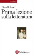 Prima lezione sulla letteratura. Nuova ediz.