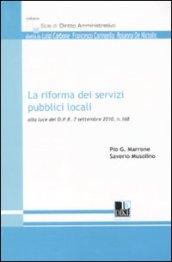 La riforma dei servizi pubblici locali