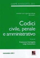 Codici civile, penale e amministrativo