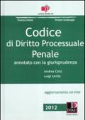 Codice di diritto processuale civile-Codice di diritto processuale penale. Annotati con la giurisprudenza