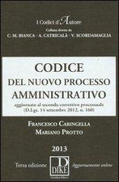 Codice del nuovo processo amministrativo