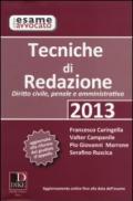 Tecniche di redazione 2013. Diritto civile, penale e amministrativo