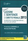 Lezioni e sentenze di diritto penale 2013