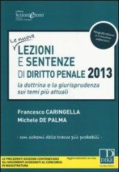 Lezioni e sentenze di diritto penale 2013