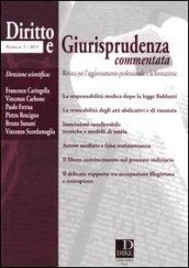 Diritto e giurisprudenza commentata (2013): 5