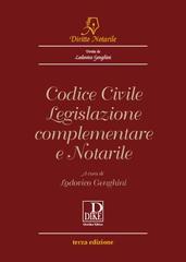 Codice civile, legislazione complementare e notarile