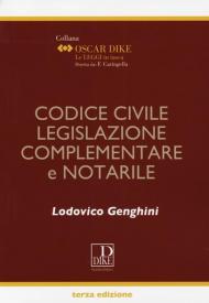 Codice civile, legislazione complementare e notarile