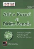 Atti e pareri di diritto penale 2014