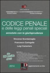 Codice penale e delle leggi penali speciali. Annotato con la giurisprudenza. Con aggiornamento online