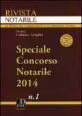 Rivista notarile (2014). Speciale concorso notarile. 1.