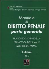 Manuale di diritto penale. Parte generale