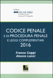 Codice penale e di procedura penale e leggi complementari