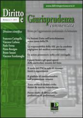 Diritto e giurisprudenza commentata (2015)