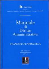 Manuale di diritto amministrativo