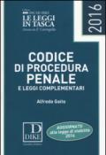 Codice di procedura penale e leggi complemetari