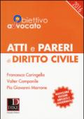 Atti e pareri di diritto civile 2016