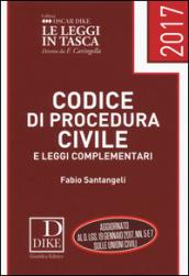 Codice di procedura civile e leggi complementari 2017