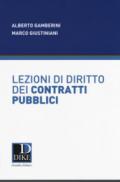 Lezioni di diritto dei contratti pubblici