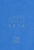 Agenda legale d'udienza 2018. Ediz. azzurra
