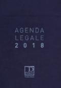 Agenda legale d'udienza 2018. Ediz. blu. Ediz. minor