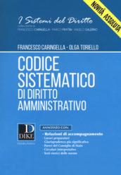 Codice sistematico di diritto amministrativo