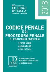 CODICE PENALE E CODICE DI PROCEDURA PENALE