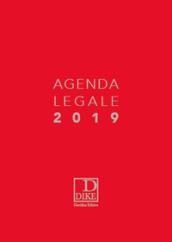 Agenda legale d'udienza 2019. Ediz. rossa