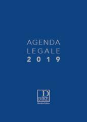 Agenda legale d'udienza 2019. Ediz. blu