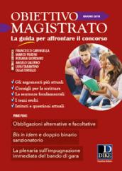 OBIETTIVO MAGISTRATO - (GIUGNO 2018)