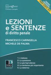 Lezioni e sentenze di diritto penale 2018/2019