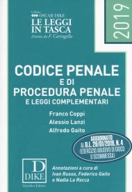 Codice penale e di procedura penale e leggi complementari