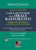 Esame Avvocato 2022. Casi e questioni per l'orale rafforzato. Diritto penale con profili pratico-processuali. Con aggiornamento online. Con espansione online