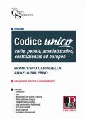 Codice unico. Civile, penale e amministrativo