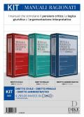 Manuali Ragionati - KIT Diritto Civile + Diritto Penale + Diritto Amministrativo