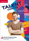 Talent concise. Inclusive student's book. Per il biennio degli Ist. tecnici e professionali. Con e-book. Con espansione online