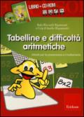 Tabelline e difficoltà aritmetiche. Attività per la prevenzione e il trattamento. con CD-ROM