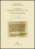 Lo statuto di Massa e Cozzile del 1420. Le norme giuridiche medievali in uso in un comune rurale della Valdinievole