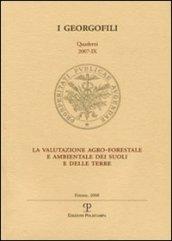 La valutazione agro-forestale e ambientale dei suoli e delle terre