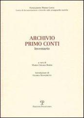 Archivio Primo Conti. Inventario