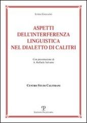 Aspetti dell'interferenza linguistica nel dialetto di Calitri