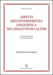 Aspetti dell'interferenza linguistica nel dialetto di Calitri