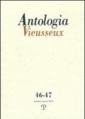 Antologia Vieusseux (2010) vol. 46-47